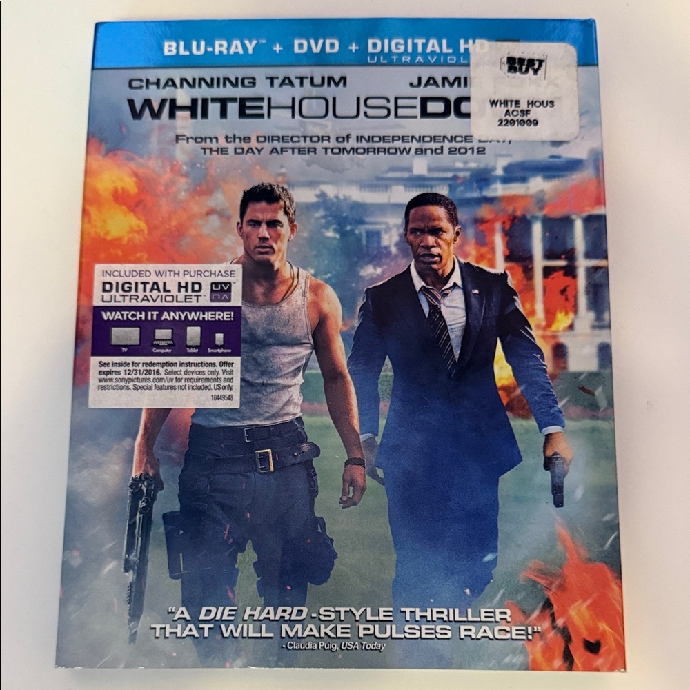 White House Down Blu-ray DVD